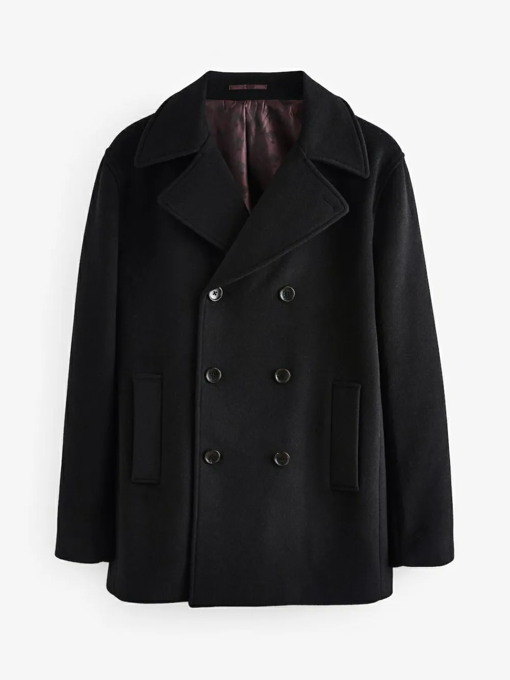 Next Regular Fit N.Premium Soft Touch Peacoat with Wool^ Coats & Jackets|Coats & Jackets