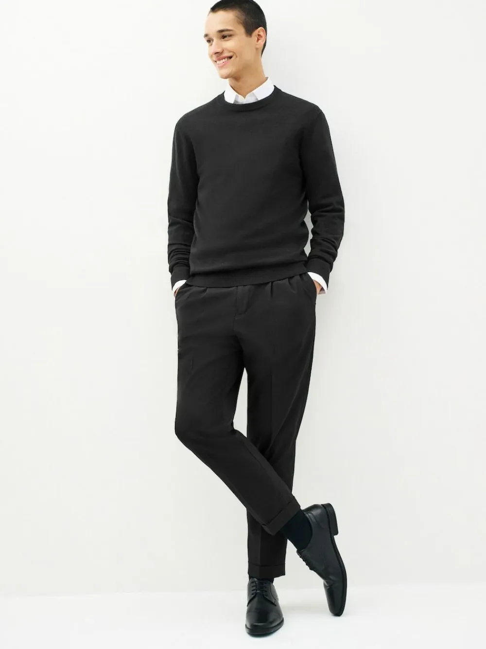 Next Regular Fit Pure Cotton Crew Jumper^ Knitwear|Knitwear