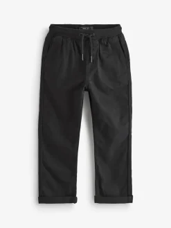 Next Regular Fit Rib Waist Pull-On Trousers (3-16yrs)^BOY Joggers|Pants & Chinos