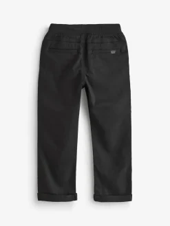Next Regular Fit Rib Waist Pull-On Trousers (3-16yrs)^BOY Joggers|Pants & Chinos