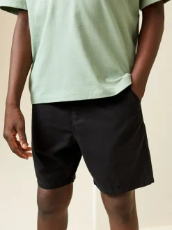 Next Black Regular Fit Shorts (3-16yrs)^BOY Shorts