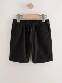 Next Black Regular Fit Shorts (3-16yrs)^BOY Shorts
