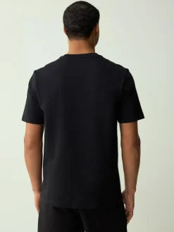 Best Next Black Regular Fit Smart Soft Touch Heavyweight T-Shirt