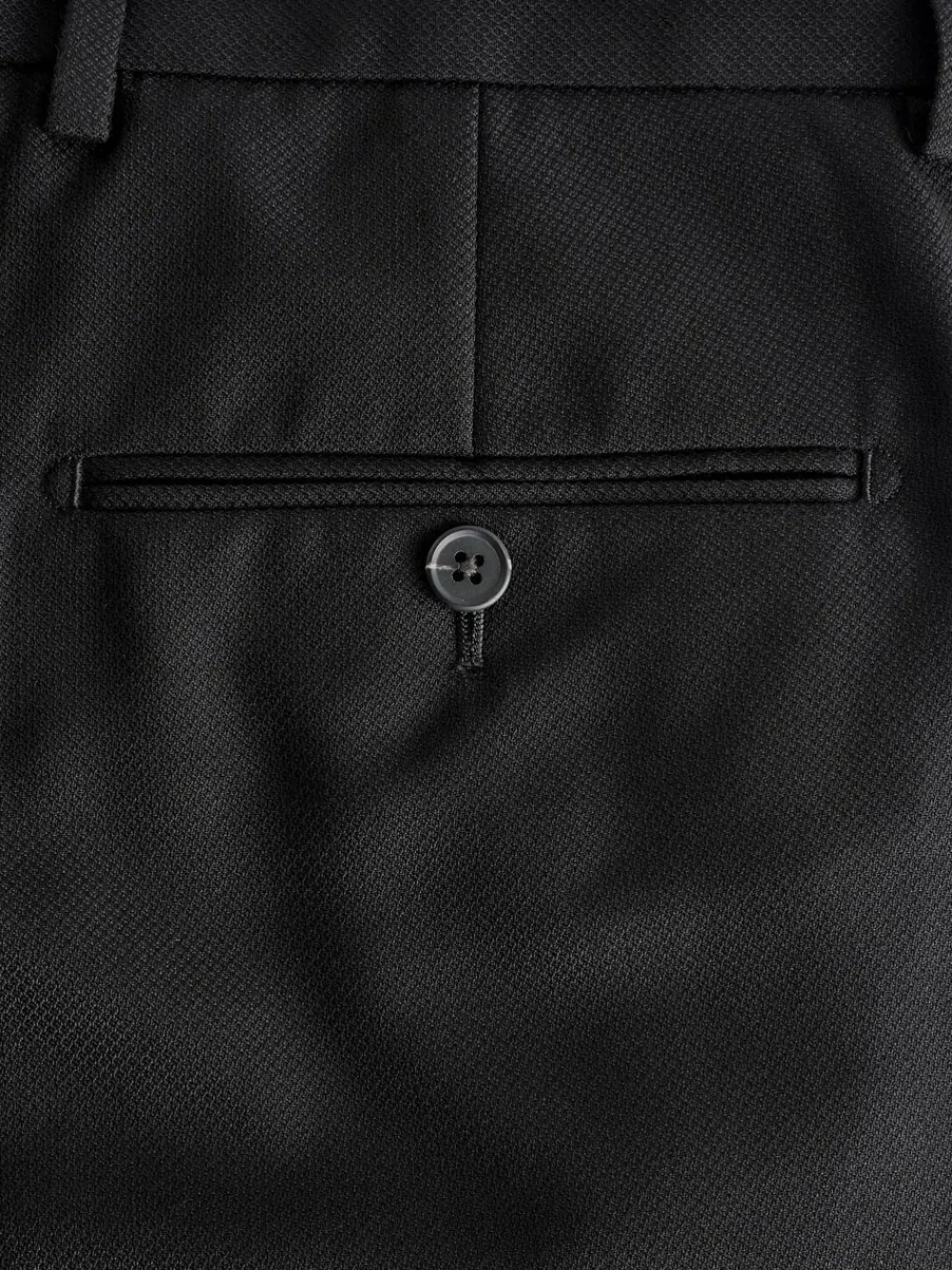 Next Black Regular Fit Textured Suit Trousers^ Pants & Chinos