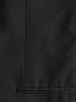 Next Black Regular Fit Tuxedo Suit Jacket