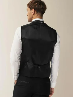 Sale Next Black Regular Fit Waistcoat