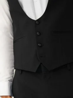 Sale Next Black Regular Fit Waistcoat