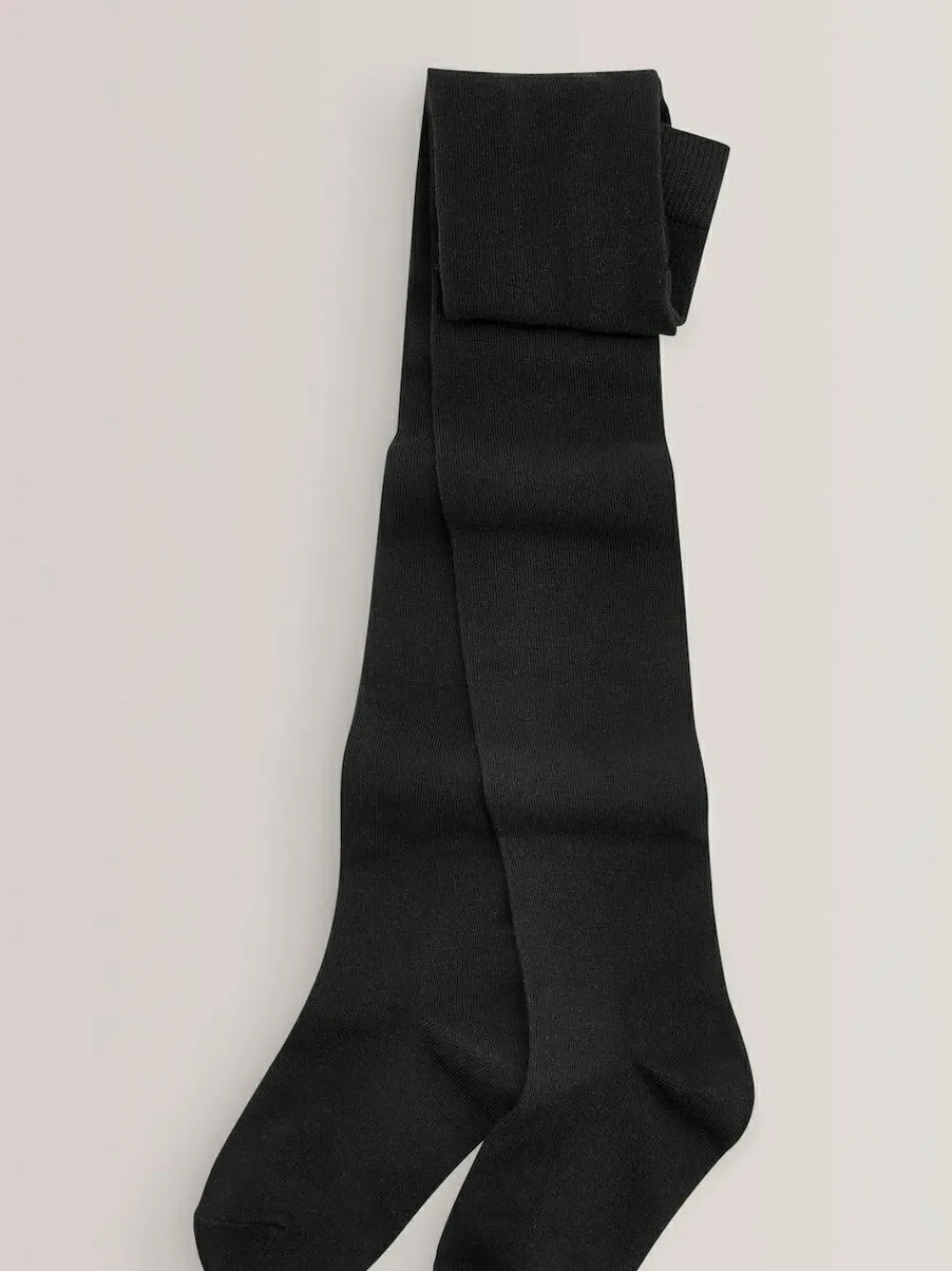 Outlet Next Black Regular Length 3 Pack Cotton Rich School Tights