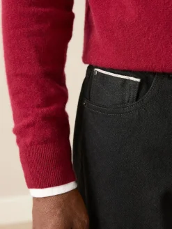 Next Regular Tapered Fit Signature Selvedge Denim Jeans^ Jeans|Jeans