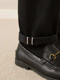 Next Regular Tapered Fit Signature Selvedge Denim Jeans^ Jeans|Jeans