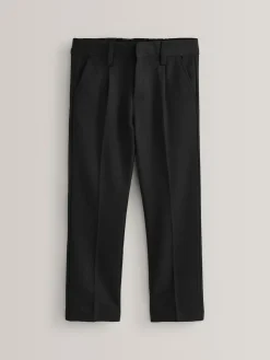 Next Regular Waist School Pleat Front Trousers (3-17yrs)^BOY Joggers|Tznius Pants