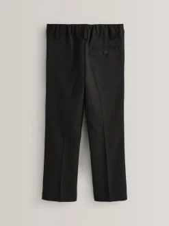 Next Regular Waist School Pleat Front Trousers (3-17yrs)^BOY Joggers|Tznius Pants