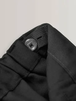 Next Regular Waist School Pleat Front Trousers (3-17yrs)^BOY Joggers|Tznius Pants