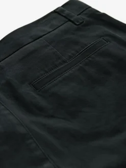 Next Black Relaxed Fit Stretch Chinos Trousers^ Nightwear|Pants & Chinos