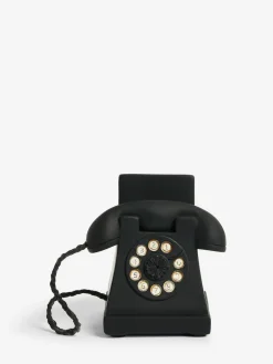 New Next Black Retro Mobile Phone Holder
