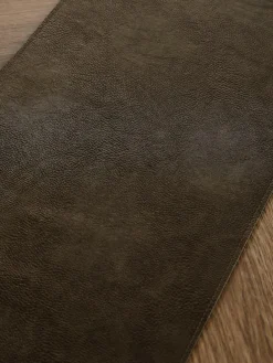 Online Next Black Reversible Soft Faux Leather Dining Table Centrepiece