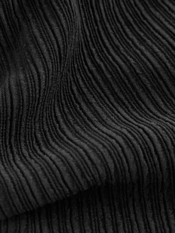 Outlet Next Black Rib DD+ Wired Crop Bikini Top