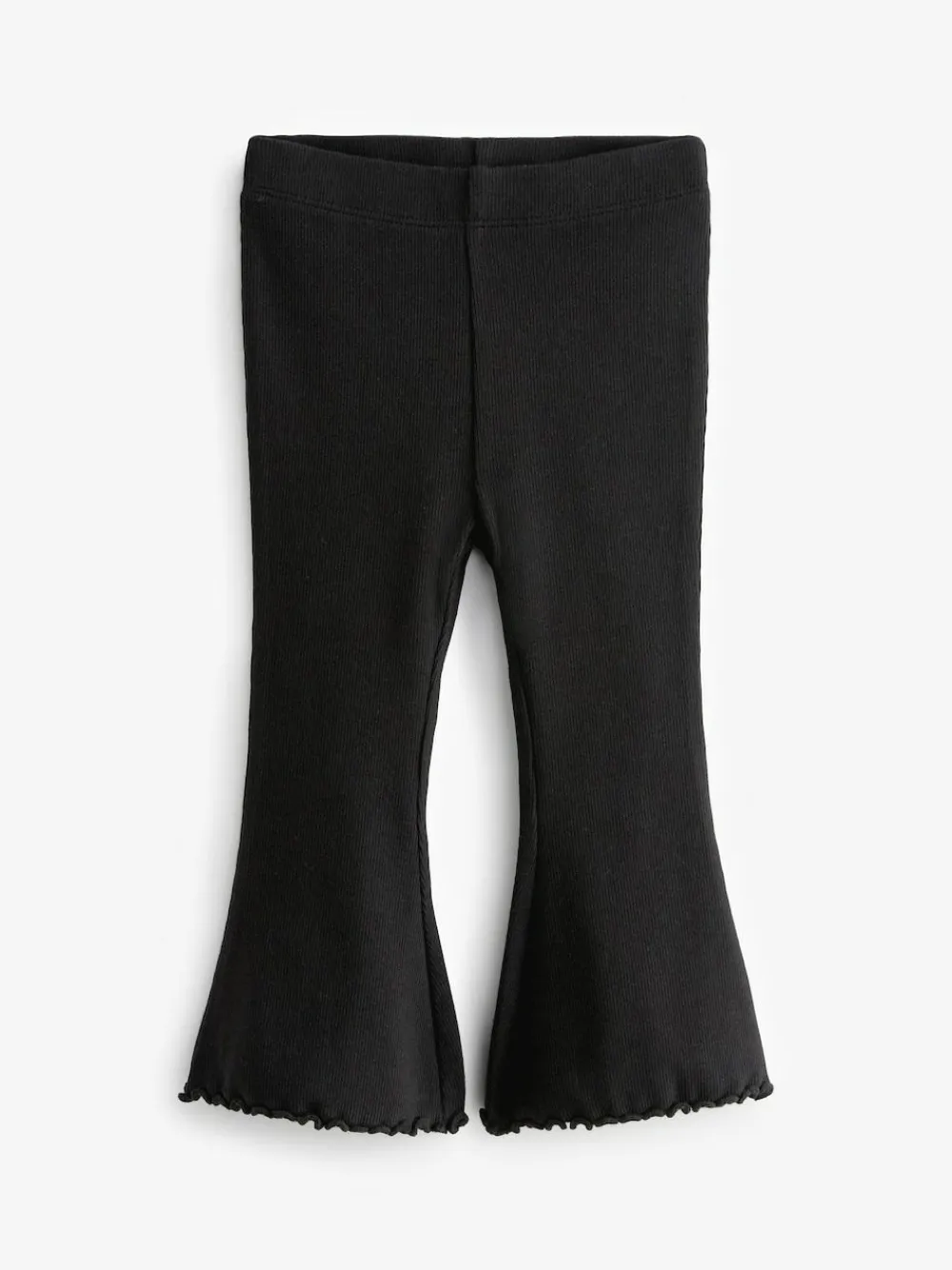 Best Next Black Rib Flare Leggings (3mths-7yrs)