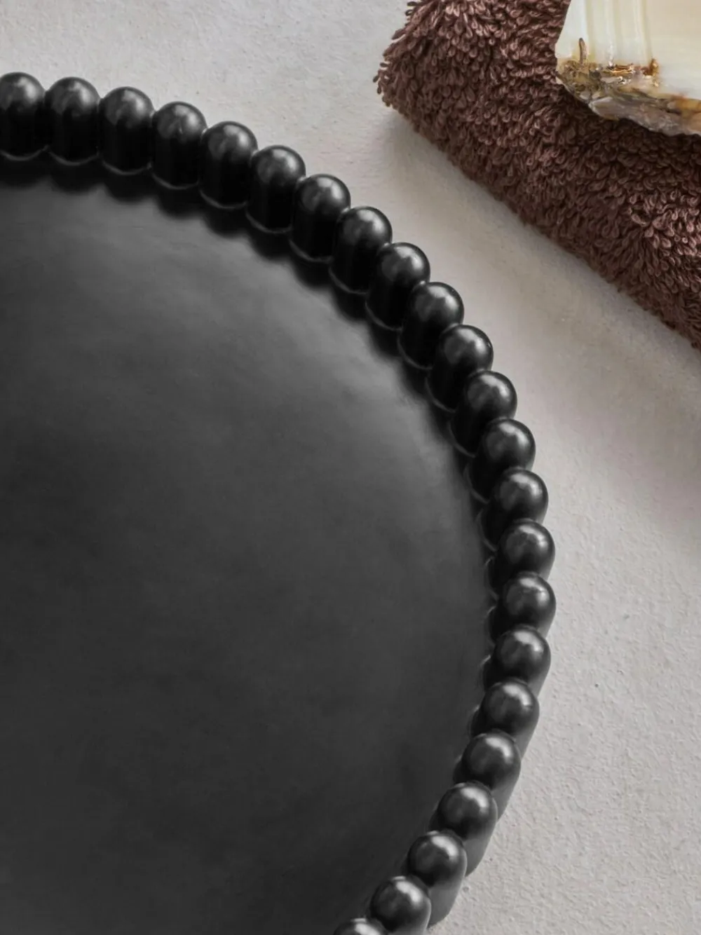 Next Rib Round Tray^ Bathroom Accessories