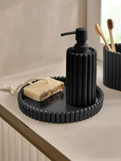 Next Rib Round Tray^ Bathroom Accessories