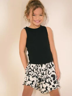 Clearance Next Rib Vest (3-16yrs) Black