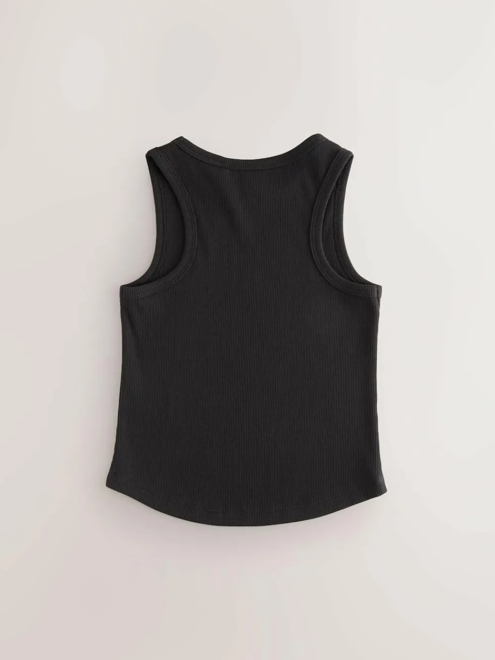 Clearance Next Rib Vest (3-16yrs) Black