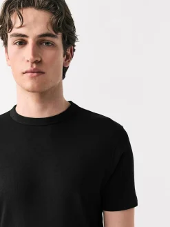 Next Ribbed Short Sleeve Crew T-Shirt^ Tops & T-Shirts