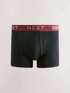 Next Black Rich Marl Waistband A-Front Boxers 10 Pack^ Underwear|Underwear