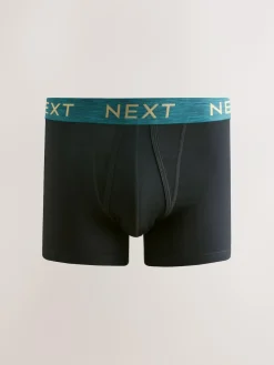 Next Black Rich Marl Waistband A-Front Boxers 10 Pack^ Underwear|Underwear