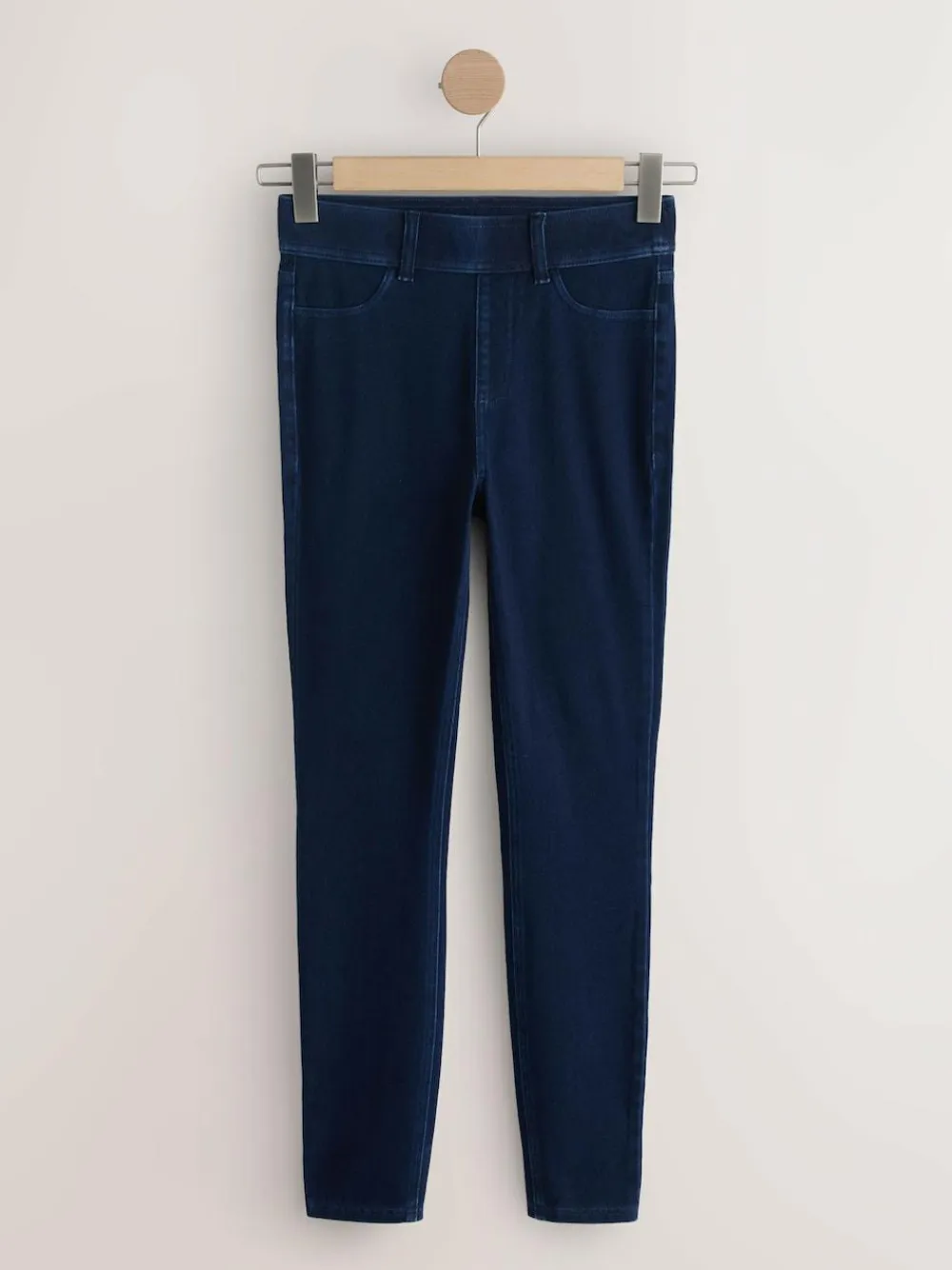 Clearance Next Black/ Rinse Blue/ Grey Full Length Jersey Denim Leggings 3 Pack