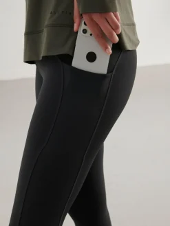 Outlet Next Black Running Leggings with Pocket