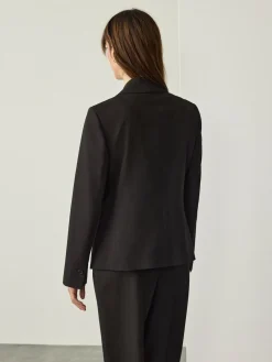 New Next Black Sculpting Single Breasted Tailored Blazer