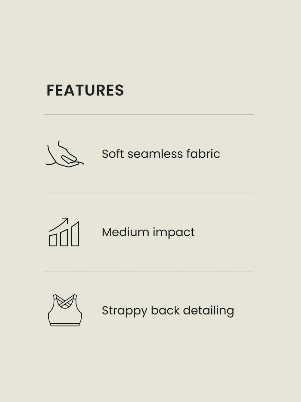 Next Seamless Strappy Sports Bra^Women All Lingerie|Bras