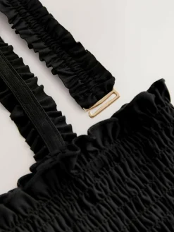 Next Shirred Bandeau Bikini Top^Women Swimwear