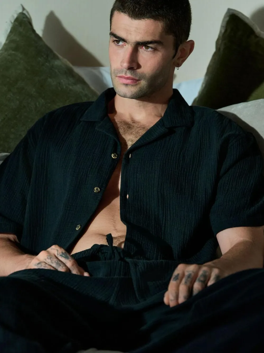 Discount Next Short Sleeve Pyjamas Set Black