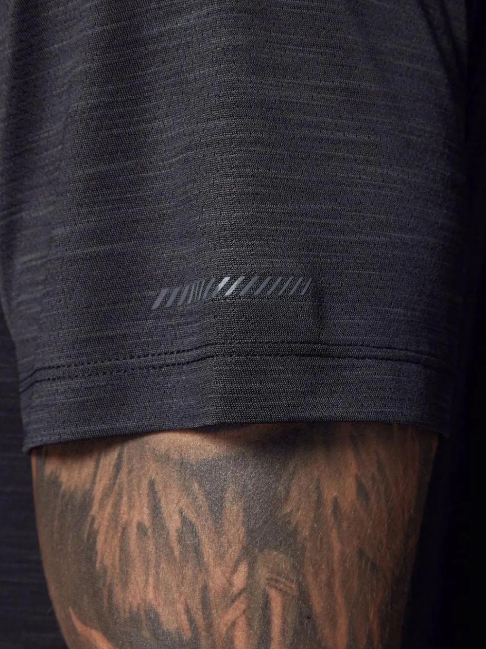 New Next Black Short Sleeve Tee Active Gym Training Top