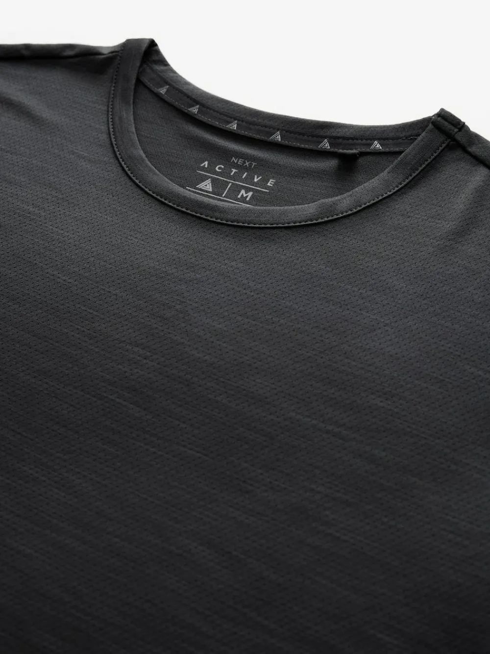 New Next Black Short Sleeve Tee Active Gym Training Top