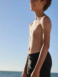 Sale Next Shorter Length Stretch Swim Shorts (3-16yrs) Black