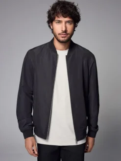 Next Black Shower Resistant Bomber Jacket^ Coats & Jackets|Coats & Jackets