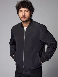 Next Black Shower Resistant Bomber Jacket^ Coats & Jackets|Coats & Jackets
