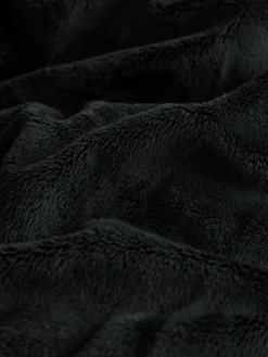 Online Next Shower Resistant Faux Fur Lined Hooded Padded Coat (3-16yrs) Black