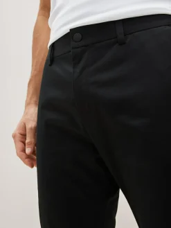 Sale Next Black Shower Resistant Golf Stretch Chino Trousers