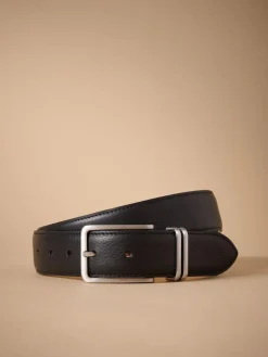 Next Signature Leather Belt With Metal Keeperloop^ Belts & Braces|Occasionwear