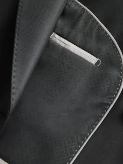 Discount Next Black Signature Nova Fides 100% Italian Wool Double Breasted Tuxedo Suit Jacket