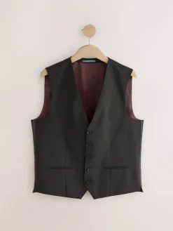 Next Black Signature Nova Fides Wool Waistcoat^ Vests