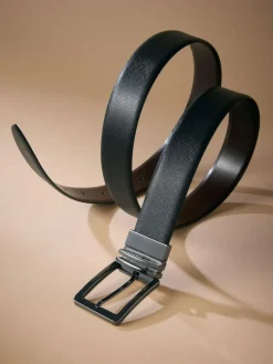 Next Black Signature Reversible Belt^ Belts & Braces
