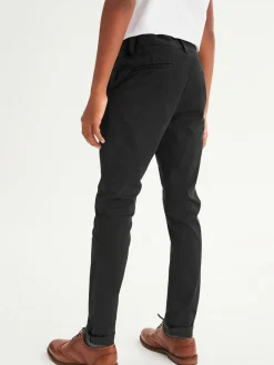 Discount Next Black Skinny Fit Stretch Chino Trousers (3-17yrs)