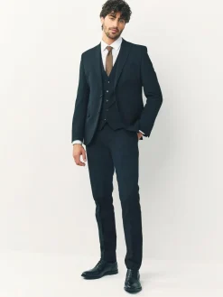 Best Next Skinny Fit Suit Trousers Black