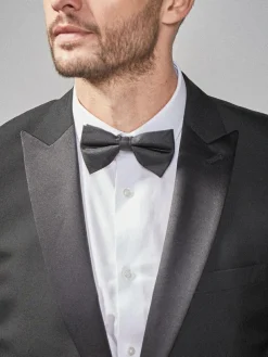 Next Black Skinny Fit Tuxedo Suit Jacket^ Blazers & Formal Jackets|Black Suits