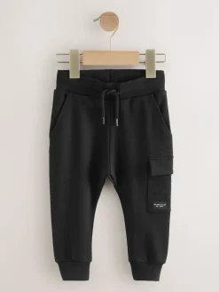 Online Next Black Skinny Utility Joggers (3mths-7yrs)